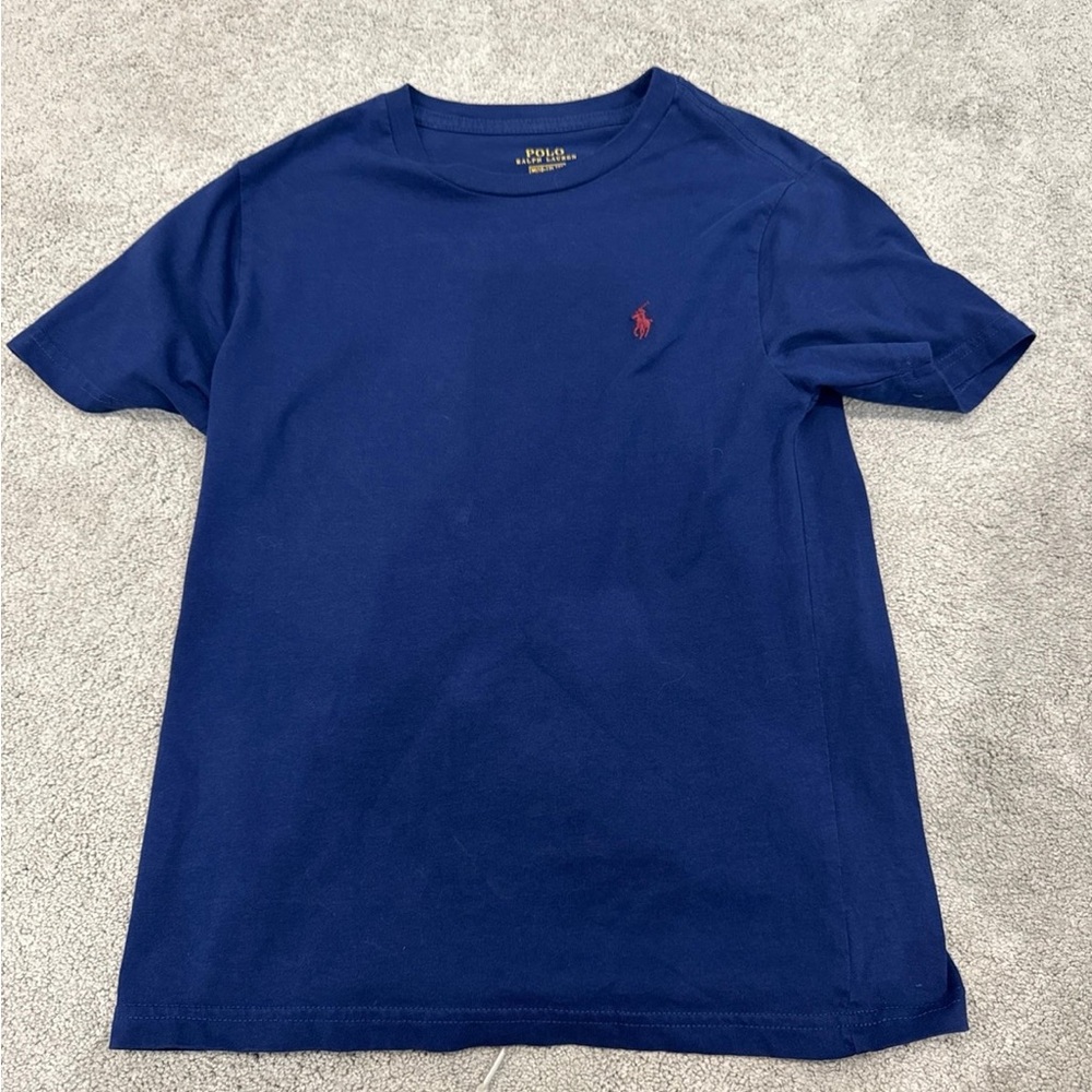 Ralph Lauren Boys Medium Blue T-Shirt